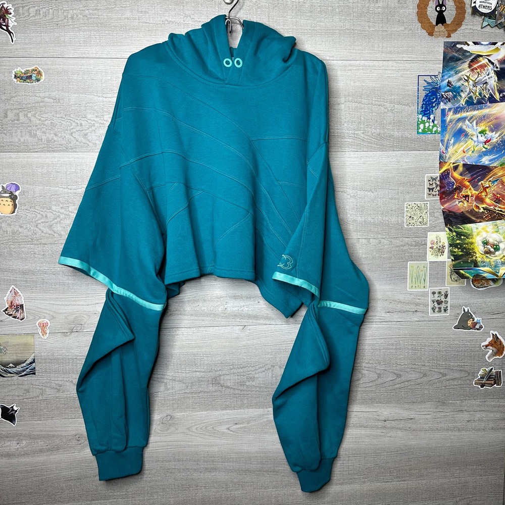 2X Cardi B Teal Fitness 18-20W